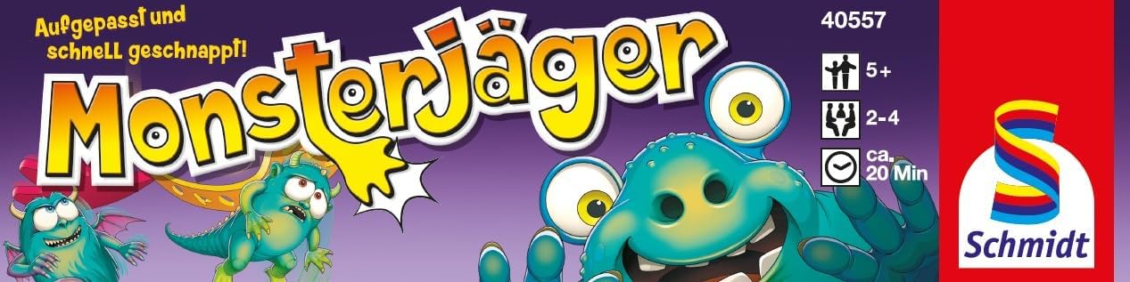 Reaktionsspiel Monsterjagd mit Monsterklatschen*
