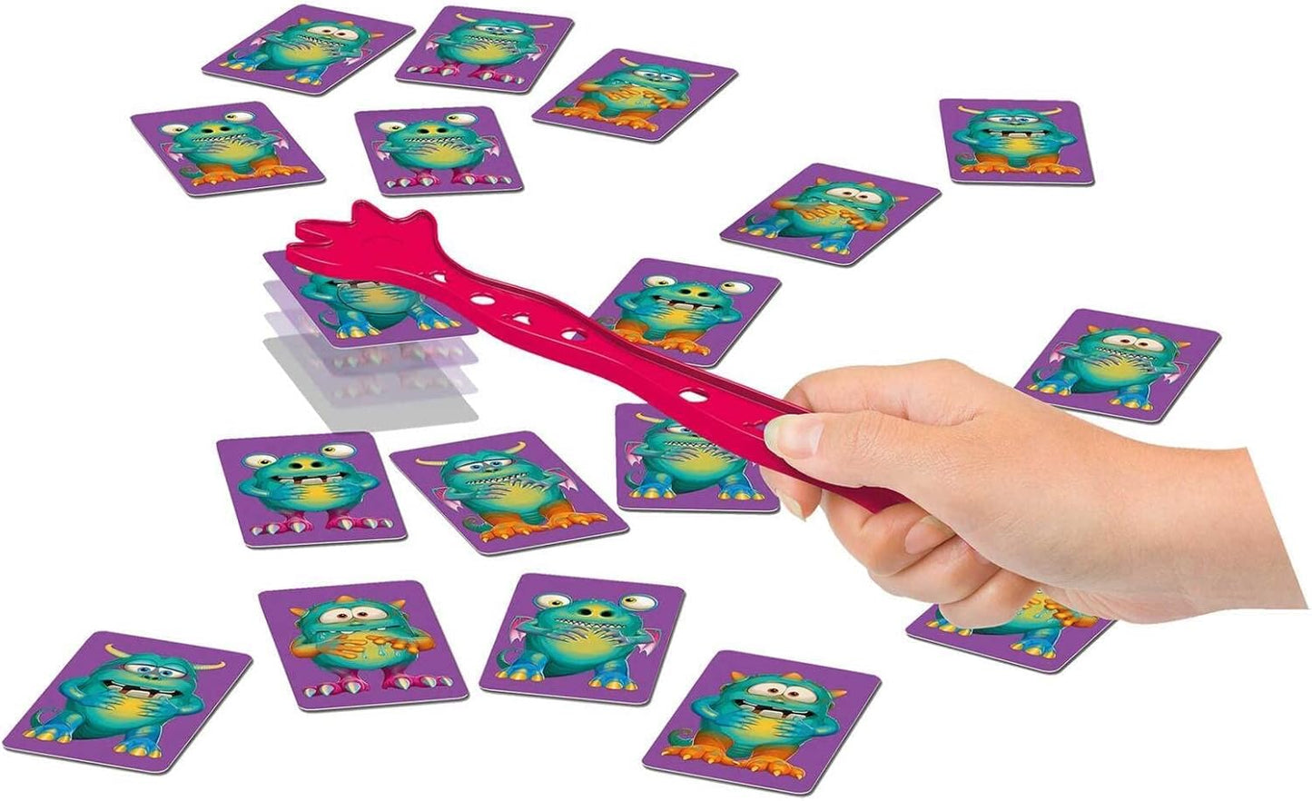 Reaktionsspiel Monsterjagd mit Monsterklatschen*