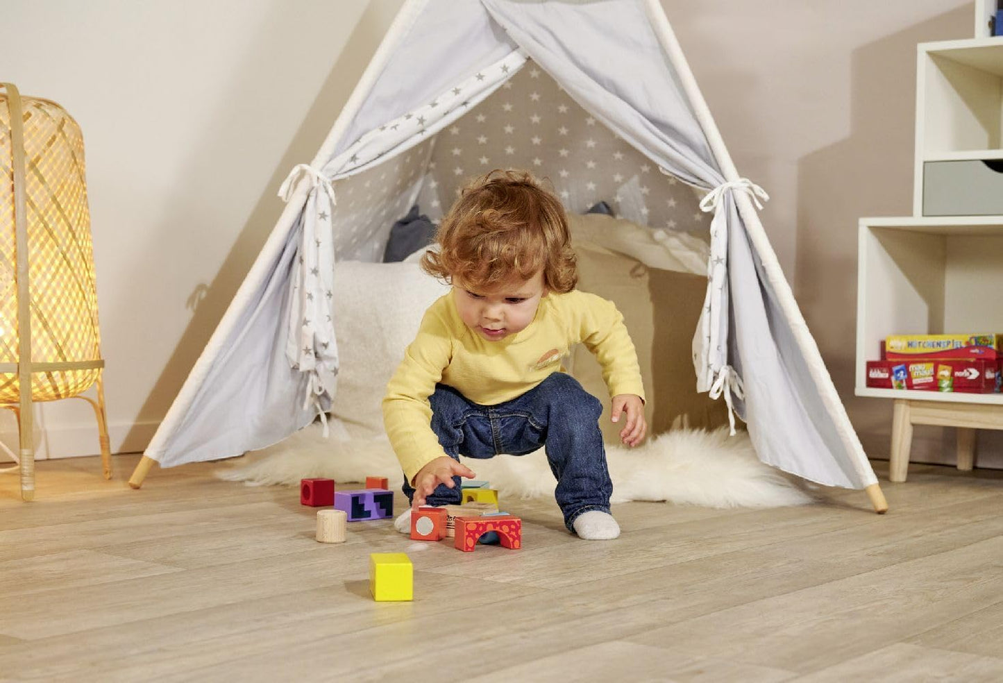 Eichhorn Klangbausteine: Bunte Geräusch-Holzbausteine*