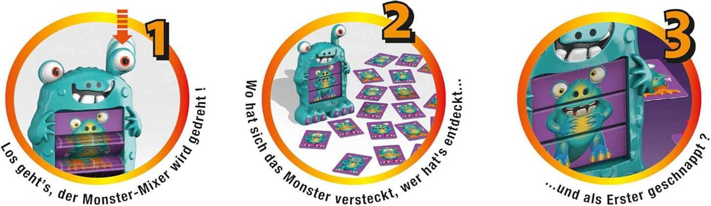 Reaktionsspiel Monsterjagd mit Monsterklatschen*