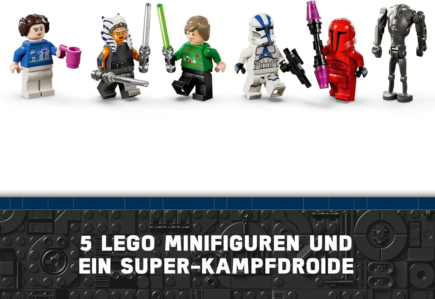 LEGO Star Wars Adventskalender 2024 mit 18 Mini-Modellen & 6 beliebten Charakteren*