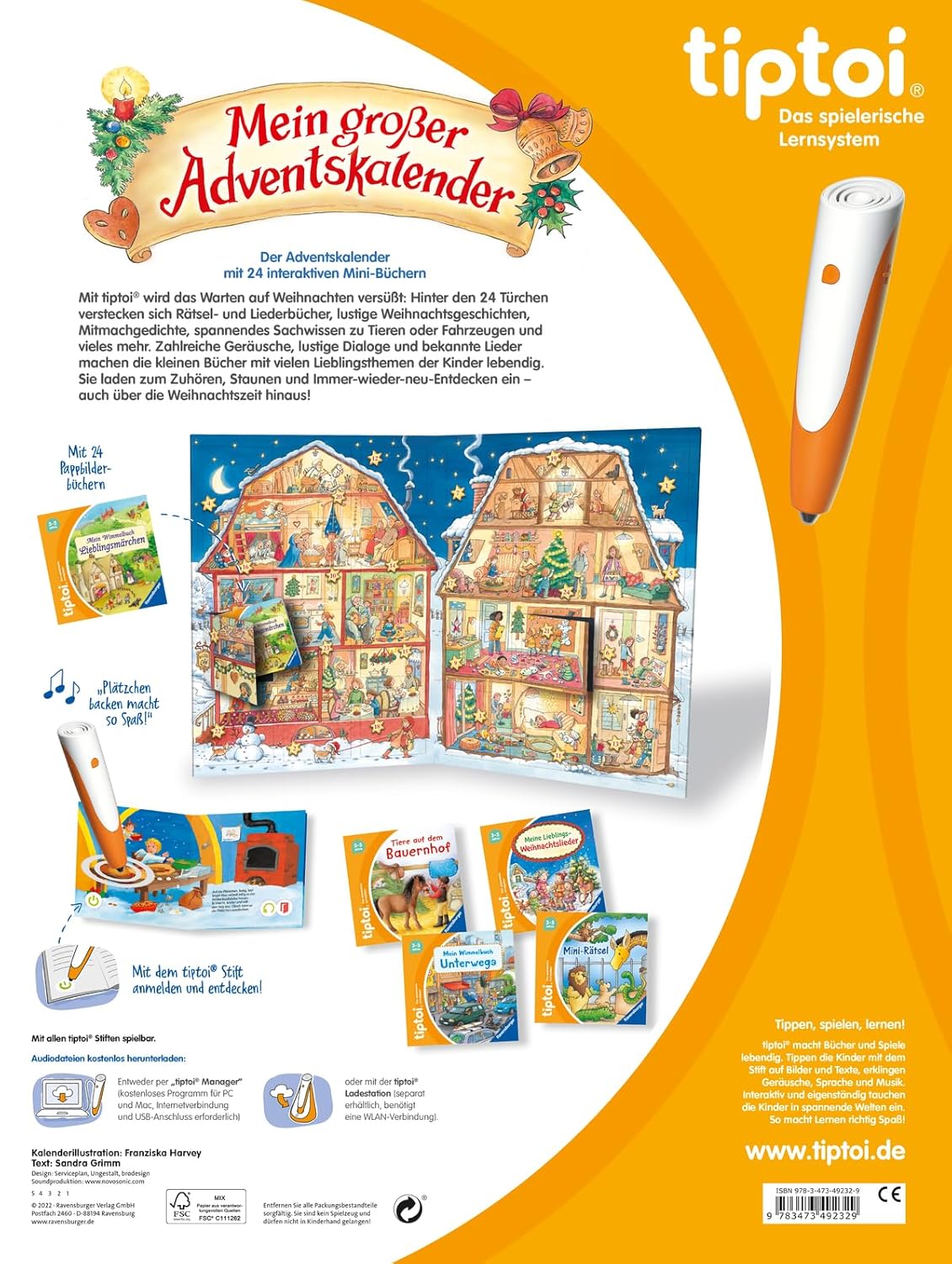 tiptoi® Mein großer Adventskalender*