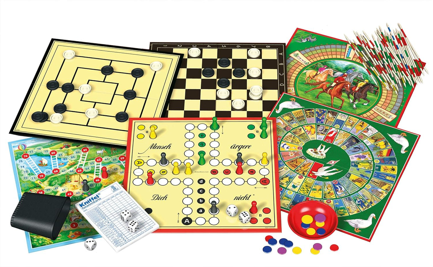 Schmidt Spiele Spielesammlung – Über 100 Spielmöglichkeiten*