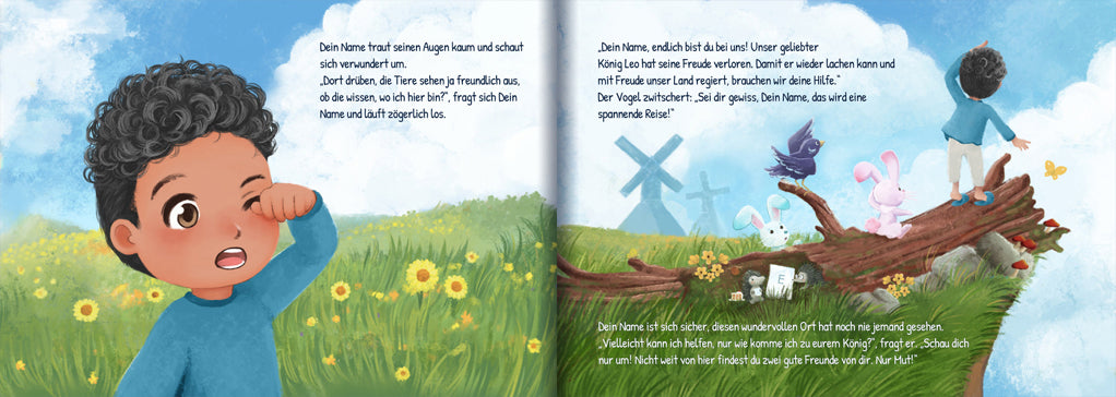 Personalisiertes Kinderbuch: Deine wundervolle Traumreise