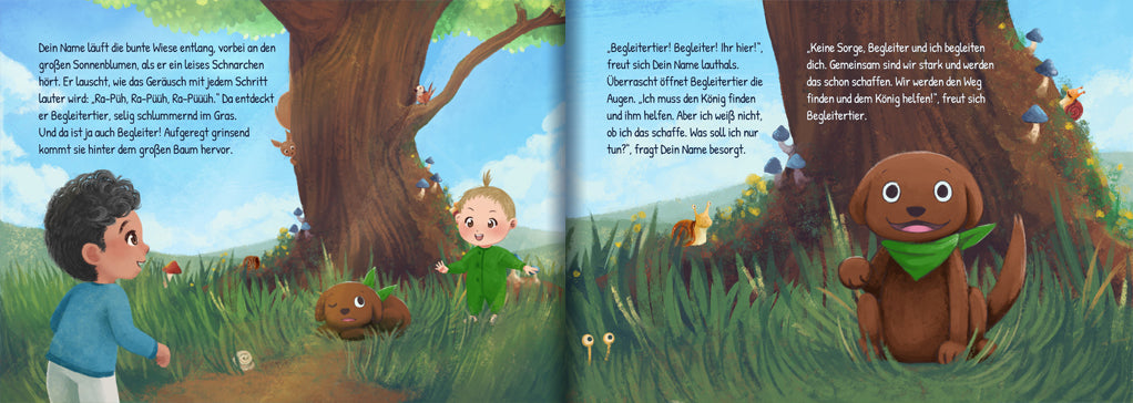 Personalisiertes Kinderbuch: Deine wundervolle Traumreise