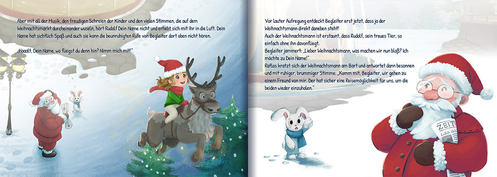 Personalized Children's Book: You Save Christmas (Softcover, Hardcover)