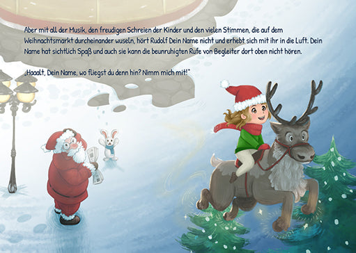 Personalized Children's Book: You Save Christmas (Softcover, Hardcover)
