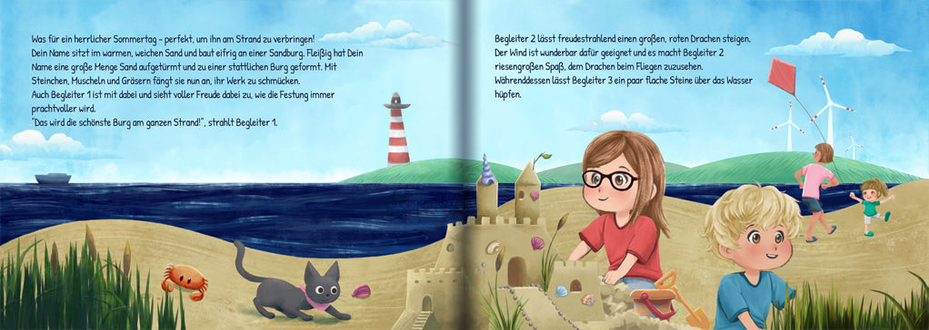 Personalized children's book: Your eventful trips