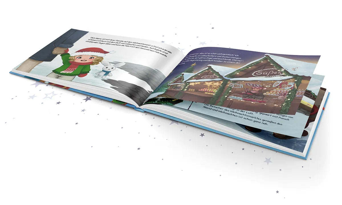 Personalisiertes Kinderbuch: Du rettest Weihnachten (Softcover, Hardcover)