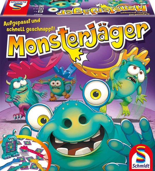 Reaktionsspiel Monsterjagd mit Monsterklatschen*