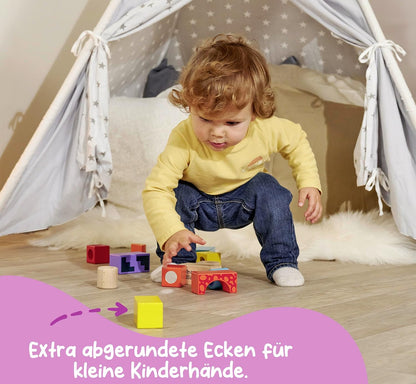 Eichhorn Klangbausteine: Bunte Geräusch-Holzbausteine*